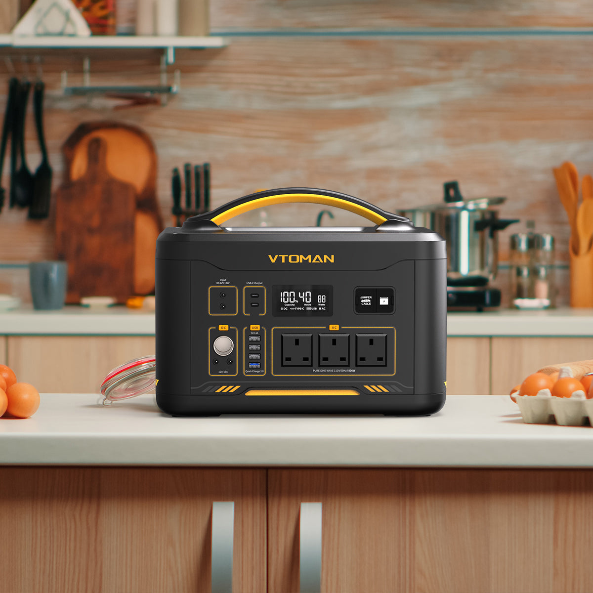 What Can a 2200 Watt Portable Power Station Run? – UK.VTOMAN