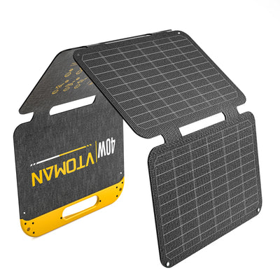 VTOMAN 40W Portable Solar Panel