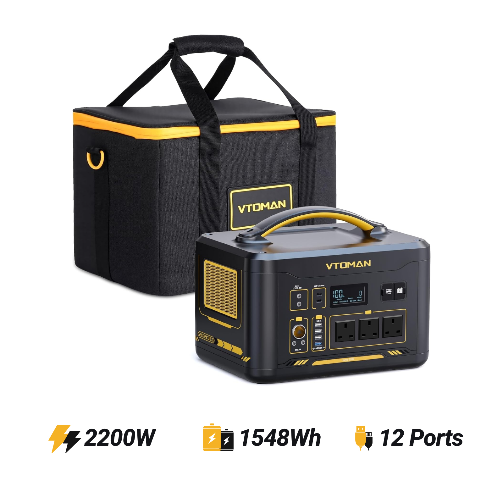 VTOMAN Jump 2200 Portable Power Station