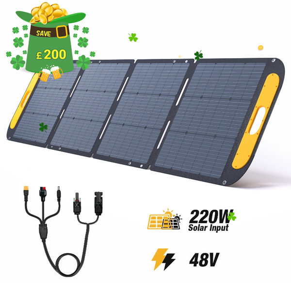 VTOMAN 220W Pro Portable Solar Panel