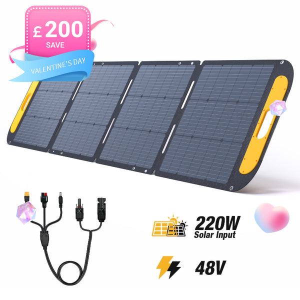 VTOMAN 220W Pro Portable Solar Panel