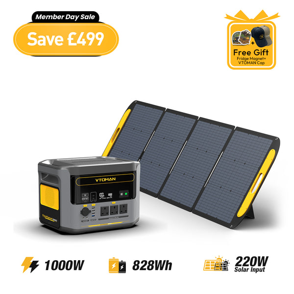 Bundle FlashSpeed 1000+VS220 Solar Panel
