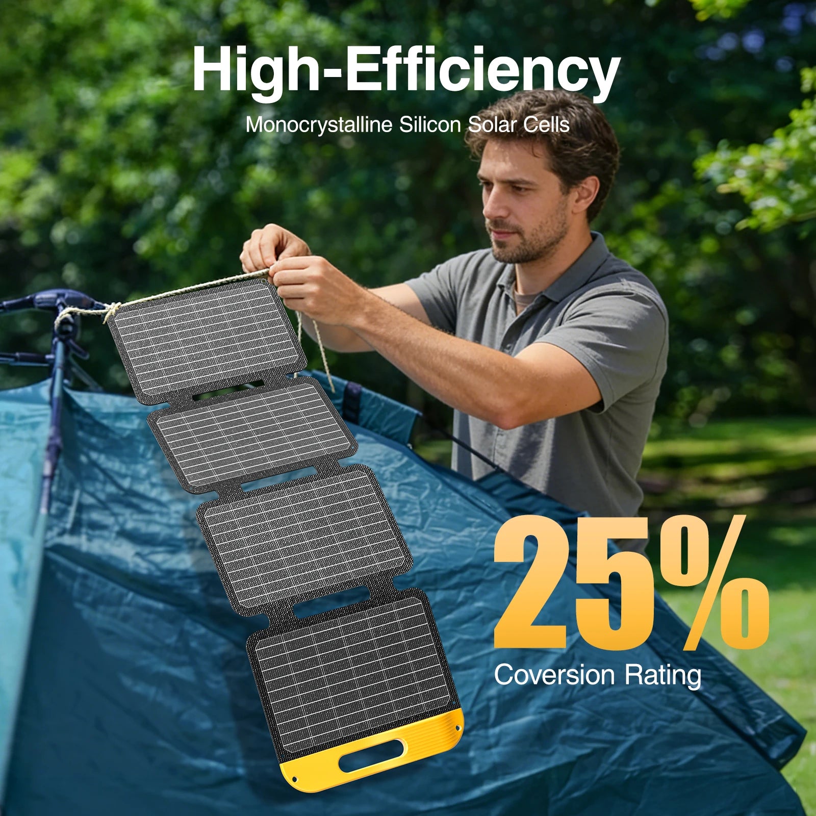 VTOMAN 40W Portable Solar Panel