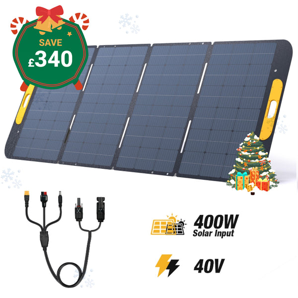 VTOMAN 400W Foldable Portable Solar Panels