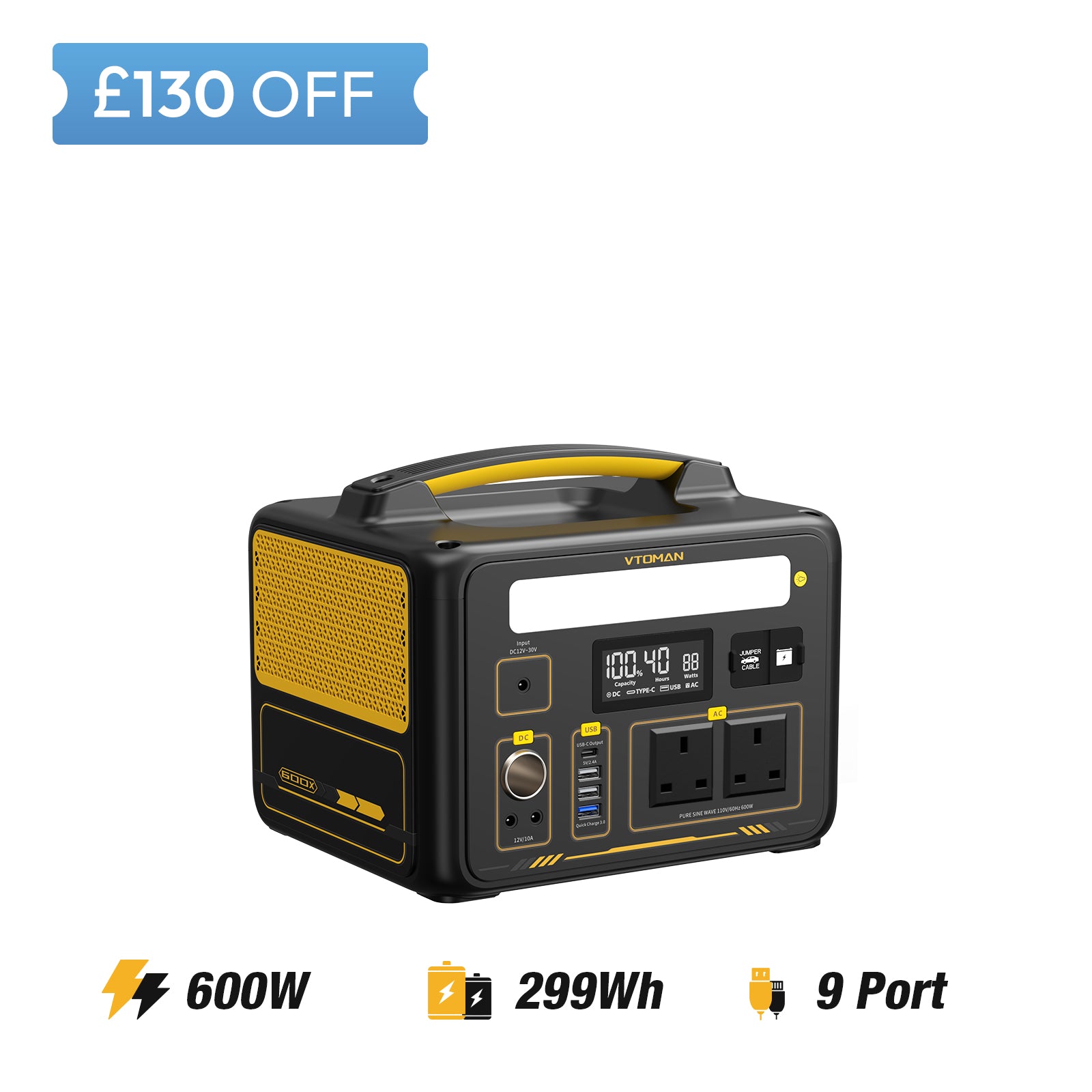 Jump 600X save £130 in summer sale