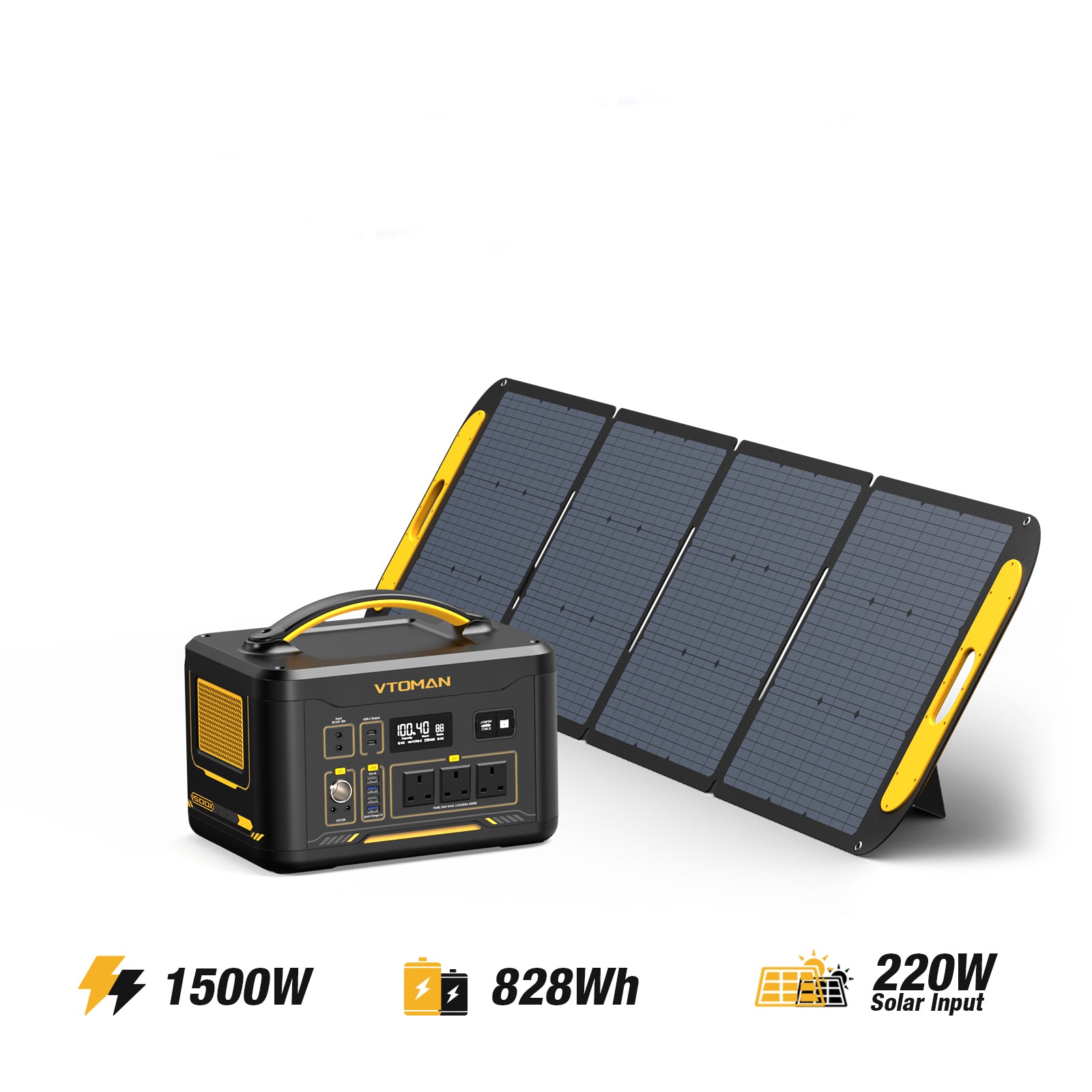 VTOMAN Jump 1500X Portable Power Station