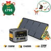 FlashSpeed 1500W/1548Wh 220W Pro Solar Generator