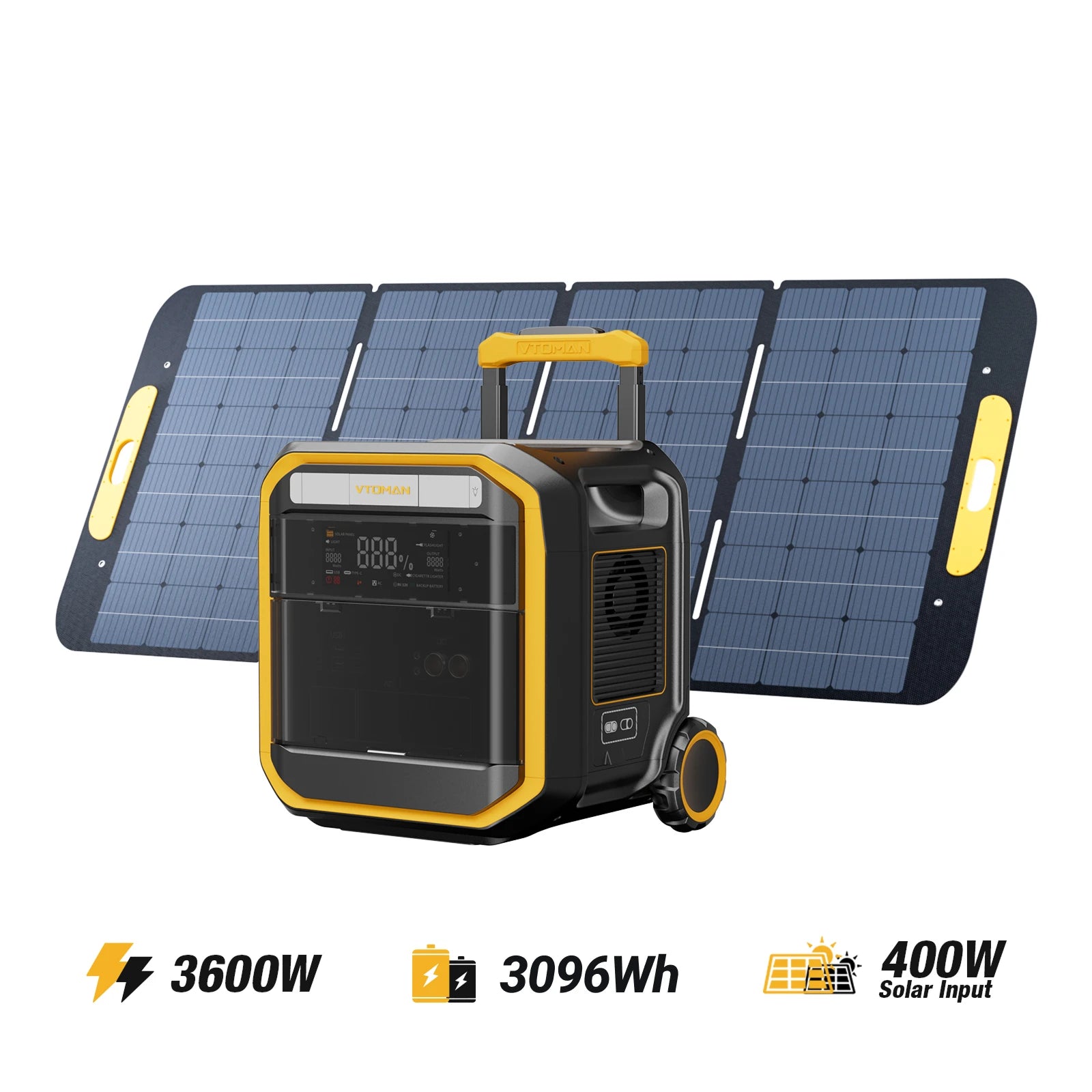 Bundle FlashSpeed Pro 3600 V-BEYOND™+VS400 Solar Panel