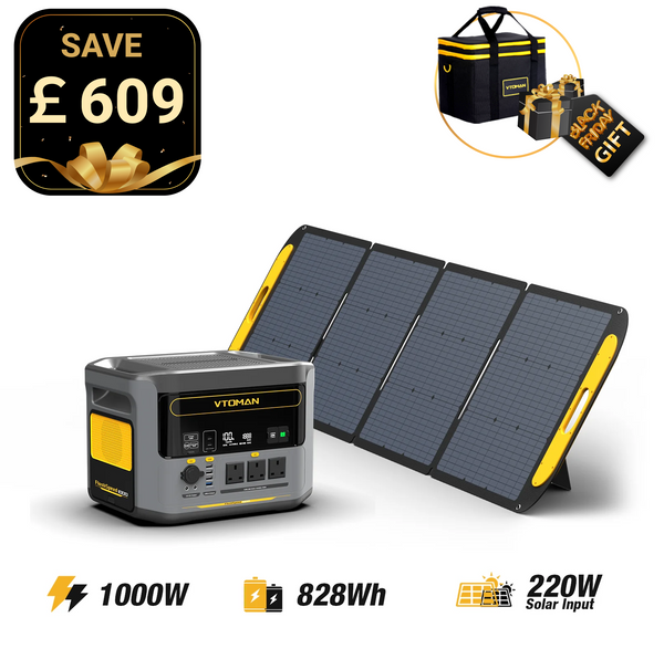 Bundle FlashSpeed 1000+VS220 Solar Panel