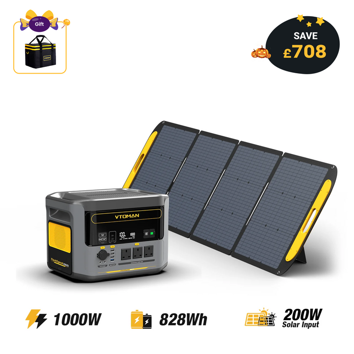 VTOMAN FlashSpeed 1000 Power Station 828Wh | 1000W – UK.VTOMAN