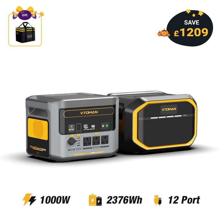 VTOMAN FlashSpeed 1000 Power Station 828Wh | 1000W – UK.VTOMAN