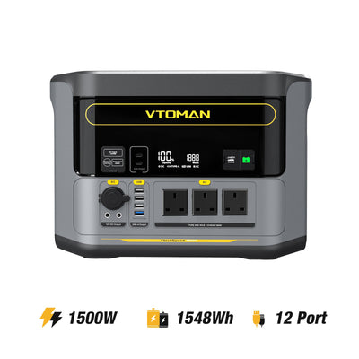 VTOMAN FlashSpeed 1500 V-BEYOND™ Portable Power Station