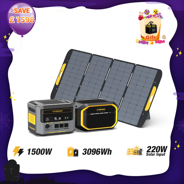 Bundle FlashSpeed 1500+1548Wh Extra Battery+220W Pro Solar Panel