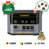 VTOMAN FlashSpeed 1500 Portable Power Station