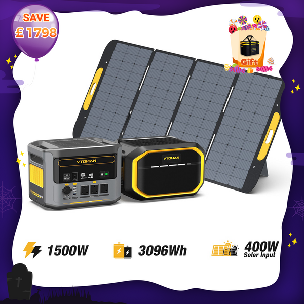 Bundle FlashSpeed 1500+1548Wh Extra Battery+400W Solar Panel