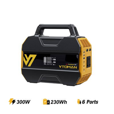 VTOMAN FlashSpeed 300 V-BEYOND™ Portable Power Station
