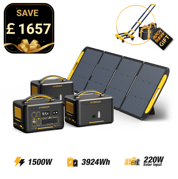 Jump 1500W/3924Wh 220W Solar Generator