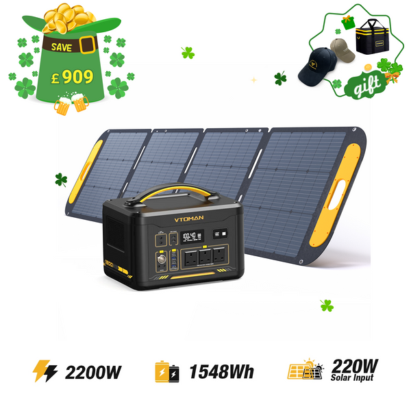 Jump 2200W/1548Wh 220Pro Solar Generator