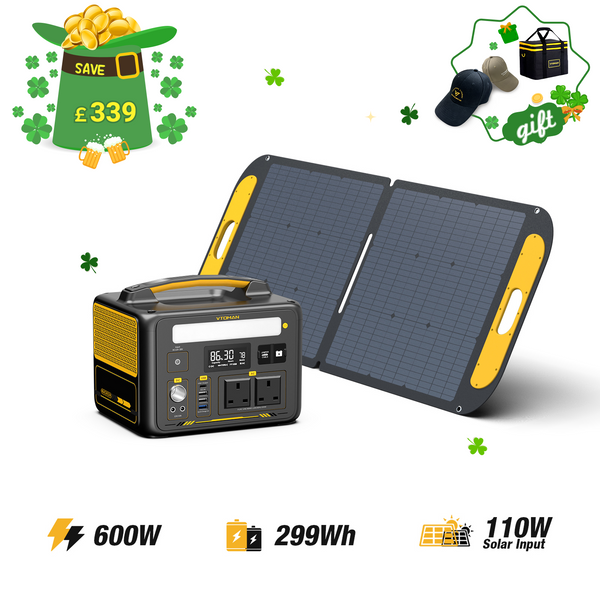 Jump 600W/299Wh 110W Solar Generator