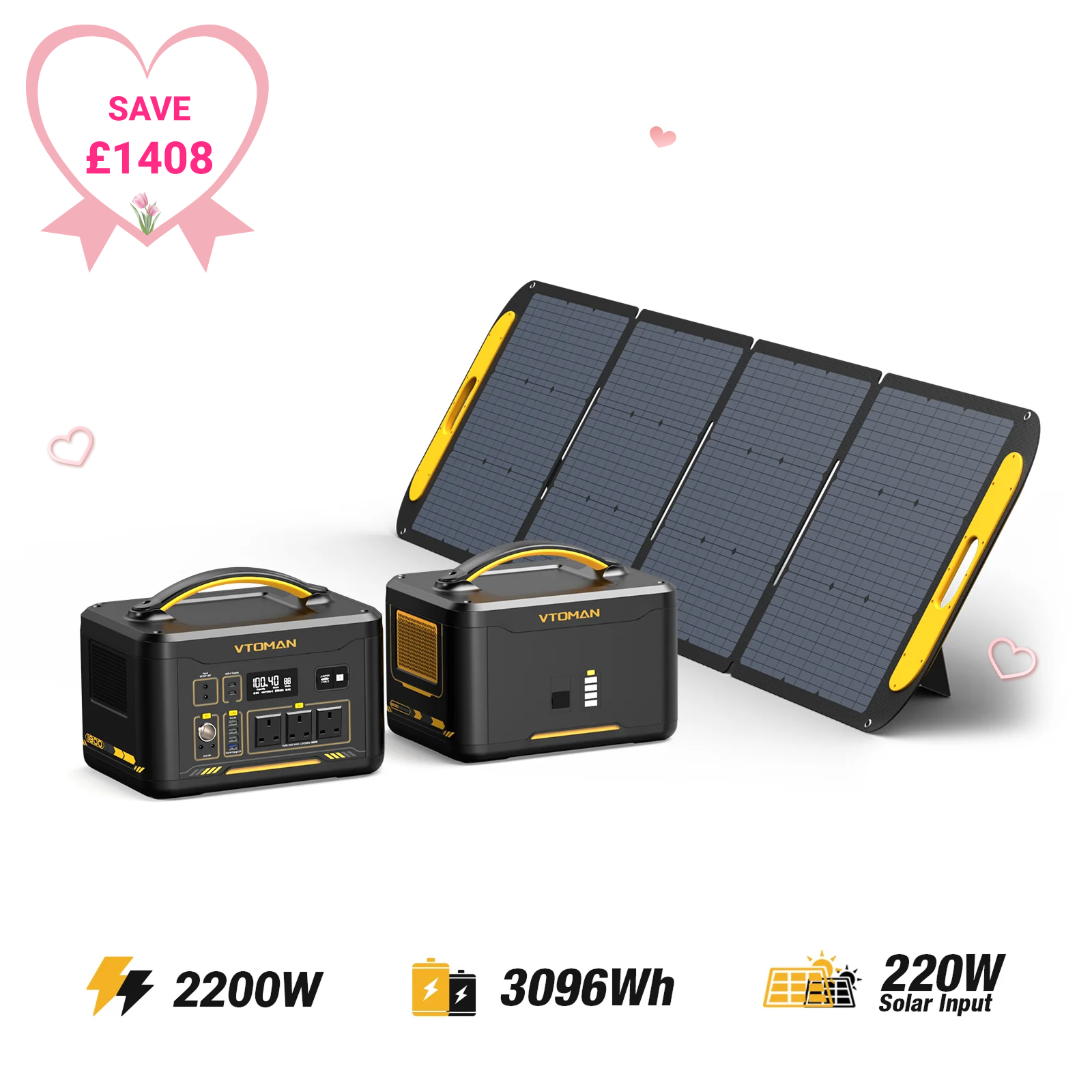 VTOMAN Jump 2200 Portable Power Station