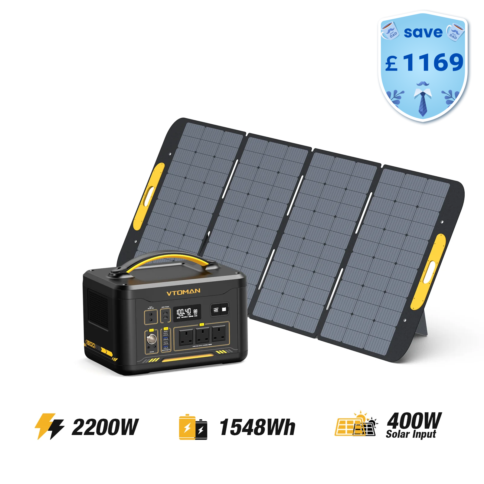 VTOMAN Jump 2200 Portable Power Station