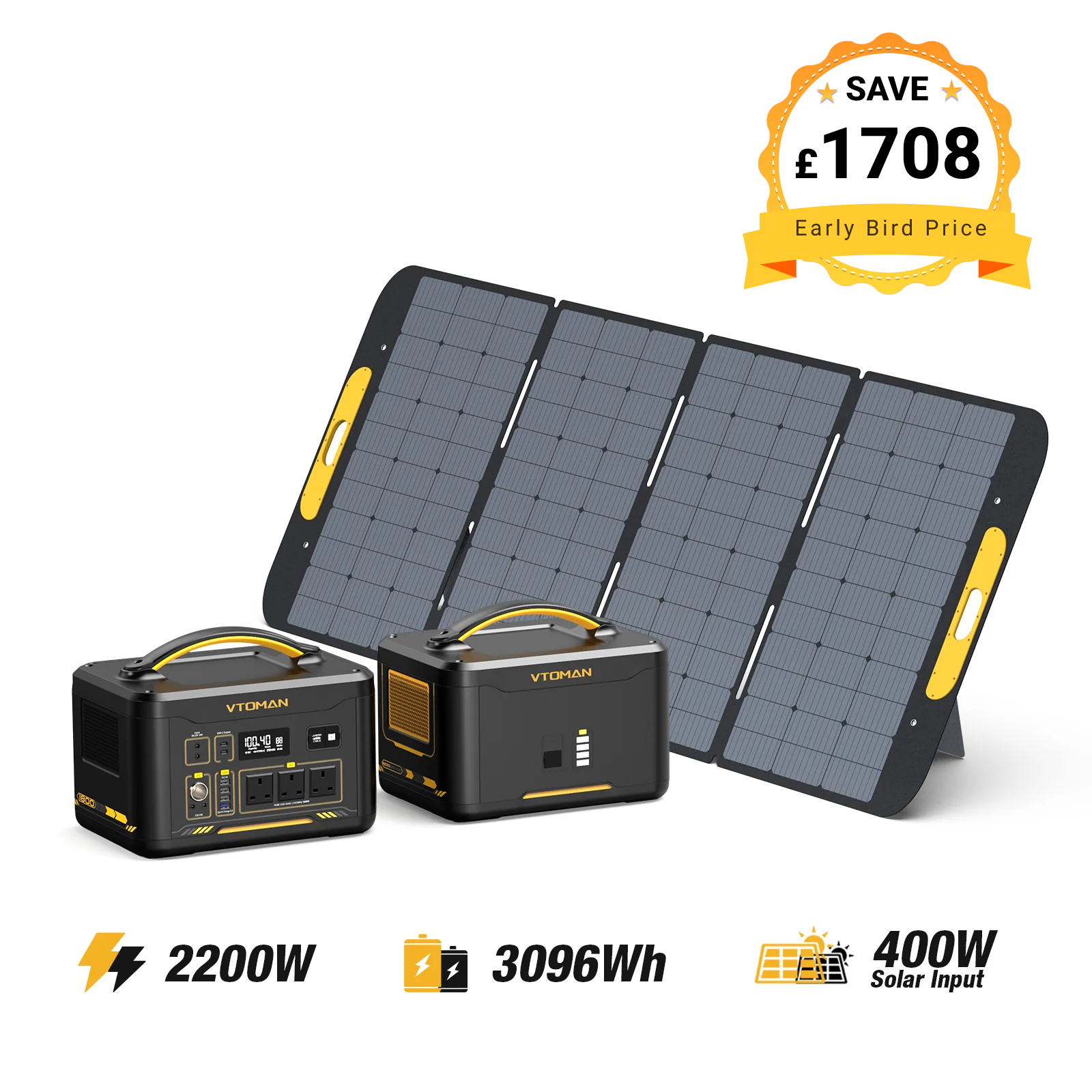 VTOMAN Jump 2200 Portable Power Station
