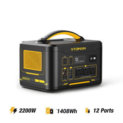 VTOMAN Jump 2200 V-BEYOND® Portable Power Station 1408Wh (NEW)