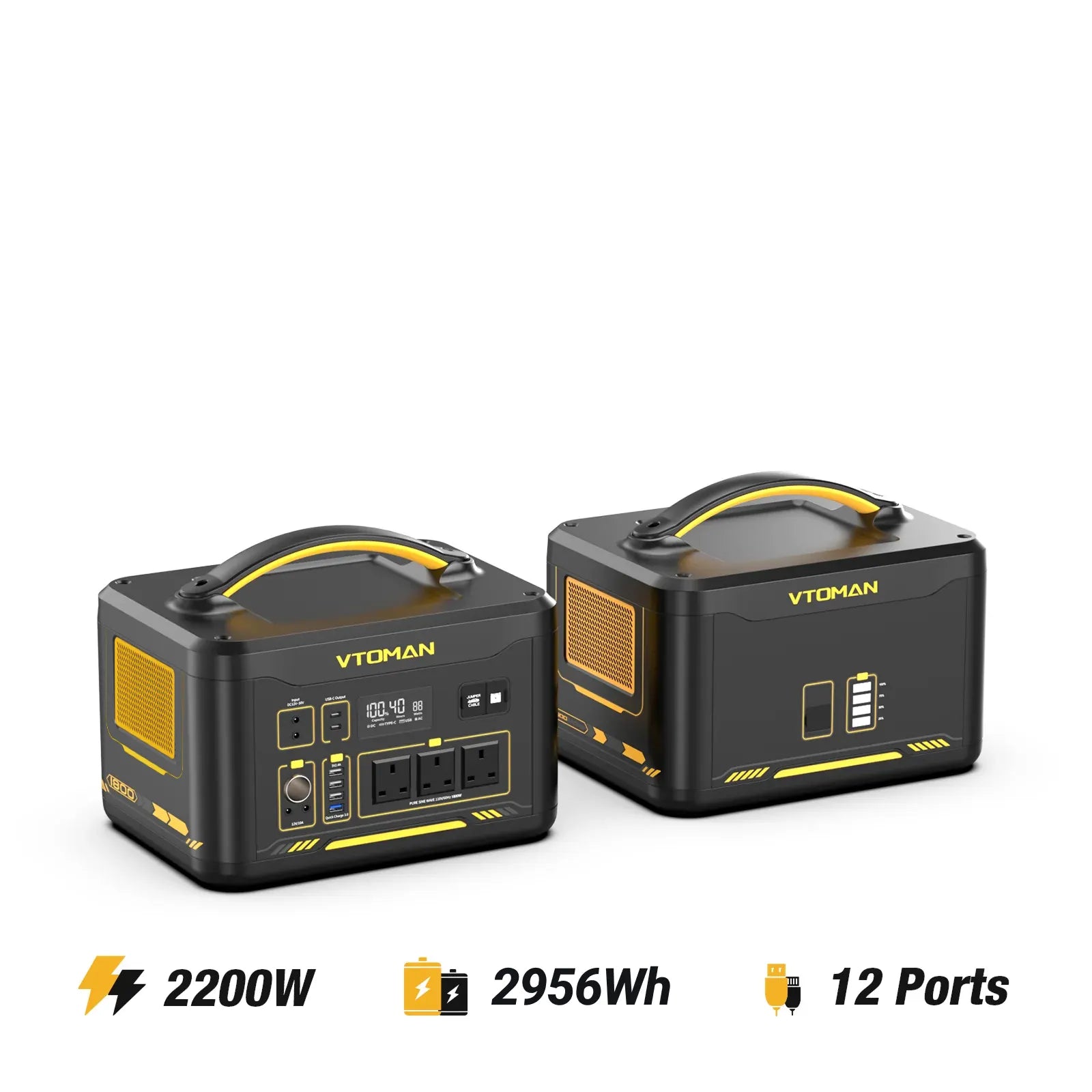 VTOMAN Jump 2200 V-BEYOND® Portable Power Station 1408Wh (NEW)