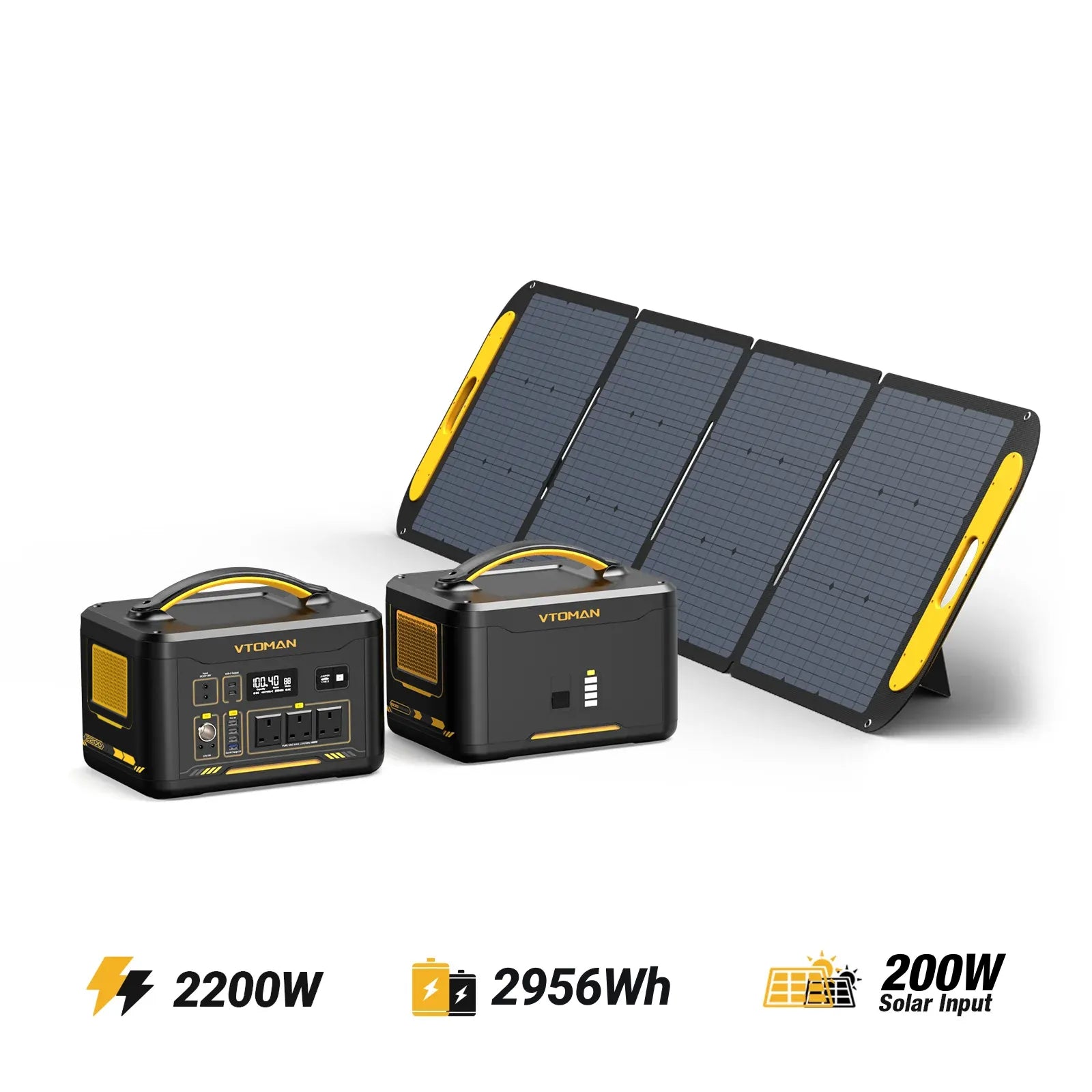 VTOMAN Jump 2200 V-BEYOND® Portable Power Station 1408Wh (NEW)