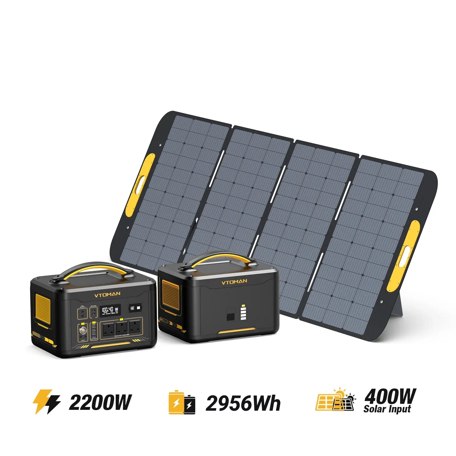 VTOMAN Jump 2200 V-BEYOND® Portable Power Station 1408Wh (NEW)