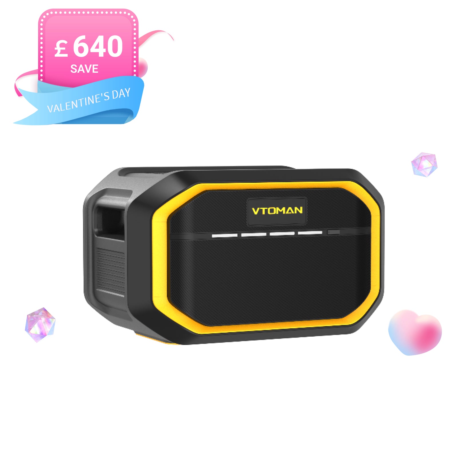 VTOMAN 1548Wh Extra Battery Compatible With FlashSpeed 1500