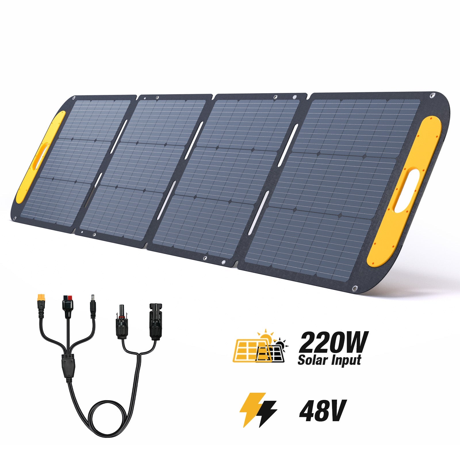 Jump 2200W/3096Wh 220W Pro Solar Generator
