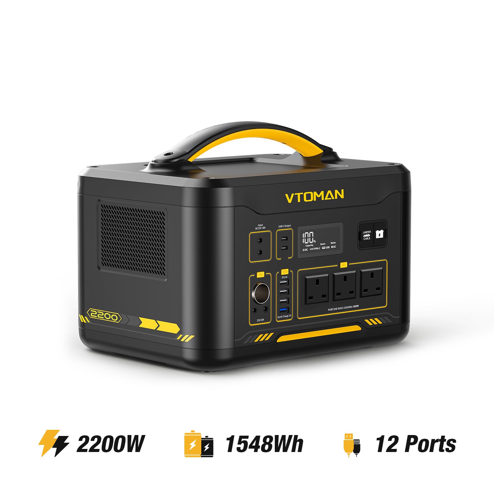 VTOMAN Jump 2200 Portable Power Station