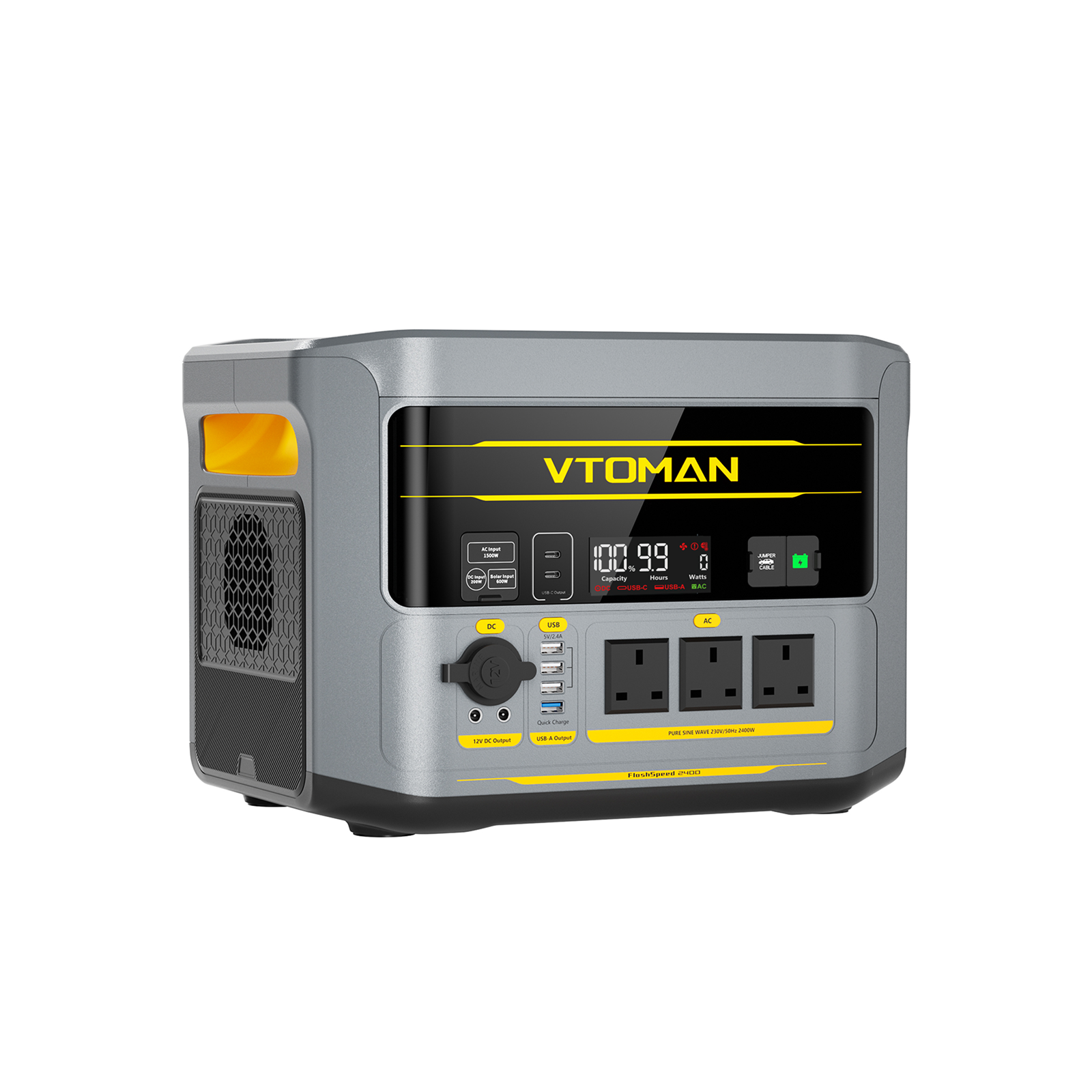 VTOMAN_FlashSpeed-2400 Power Station front
