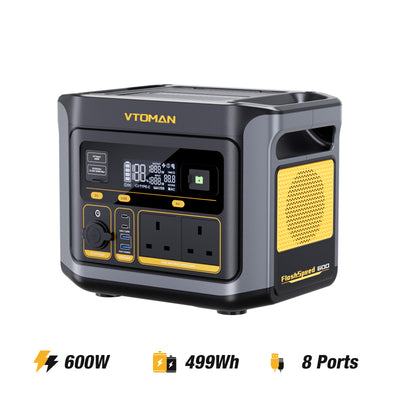 VTOMAN FlashSpeed 600 V-BEYOND™ Portable Power Station